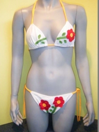 popo brasil bikini wit 36B -cup Brazil-fit semi string