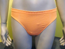 Calvin Klein string oranje met froezelrand M