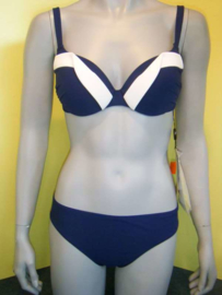 Rebecca swimwear bikini 40C blauw/wit