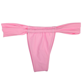 bikini Brazilian semi-string roze S 32-34