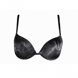 Calvin Klein logo BH Push-Up 80B