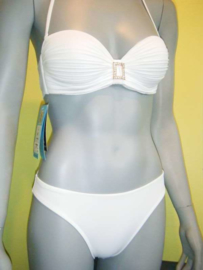 Rebecca bikini bandeau wit 40B