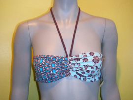 Ellipse Bikini Amalfi bandeau top 36B 38B 40C