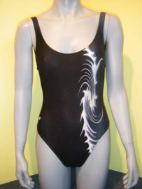 Speedo badpak zwart 36