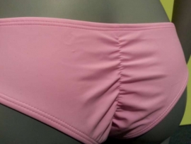 Scrunch bikini cheeky string roze XL 38 40