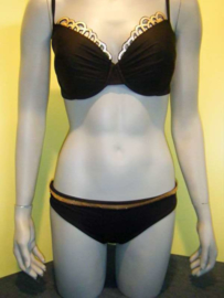 La Perla bikini Zwart-zilver 40D