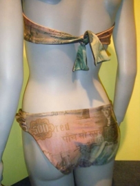 BlueGlue bandeau bikini MONEY XL