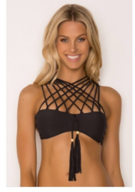 Sheridyn Fisher Bikini Lattice zwart 36