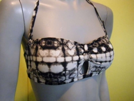 Shiwi zwart-wit bikinitop maat 38B