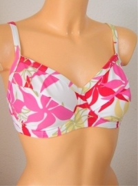 top wit met bloemenprint 80C