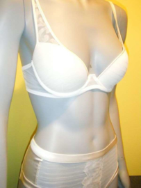 La Perla Ecru set roze 75C 38
