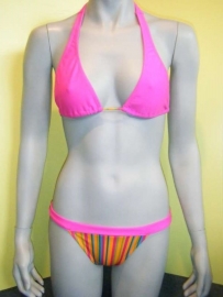 Allamar bikini 1391 roze oranje 34 A-B cup