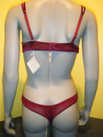 La Perla bordeaux rode set 80C 40