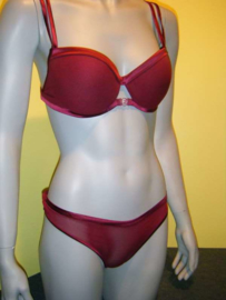 La Perla bordeaux rode set 80C 40