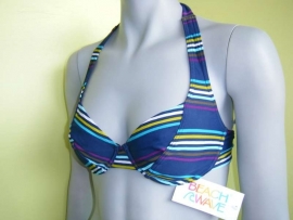 blauwe BeachWave bikini top  38C