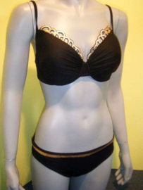 La Perla bikini Zwart-zilver 40D