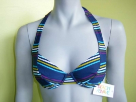 blauwe BeachWave bikini top  38C