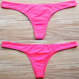 Bikinifun bikini string Fluo pink S 32 34