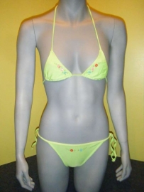 strikbikini groen maat 4