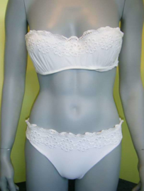 Domani bandeau bikini wit 38