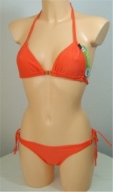 Ondas  halter bikini uit Brazilie 36B roze-oranje