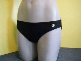 Zwarte Shiwi bikinislip met logo maat 38 76823