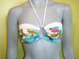 Ellipse Bikini bloemen bandeau top 38 / 40