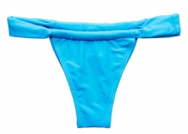 bikini Brazilian semi-string blauw S 32-34