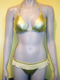 F**K triangle bikini groen L 38