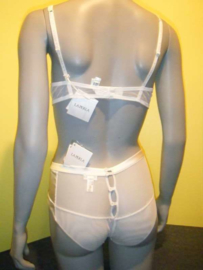 La Perla Ecru set roze 75C 38