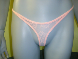 699 Wicked Weasel lingerie string scrunch XS roze