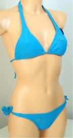 Ondas blauwe halter bikini uit Brazilie 36B