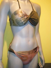 BlueGlue bandeau Twist bikini MONEY S 34 36