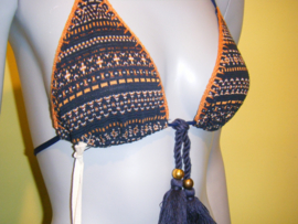 Raffaela d'Angelo bikini topje blauw