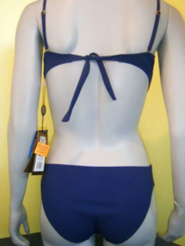 Rebecca swimwear bikini 40C blauw/wit bandeau