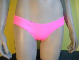 Scrunch cheeky bikini string PINK S 32 34