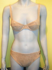 MEXX beugel bikini suede 38 beige