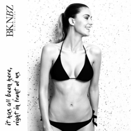 BKNBZ Basic Black triangle bikini 36 38 40 42