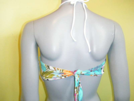 Ellipse Bikini bloemen bandeau top 36 38