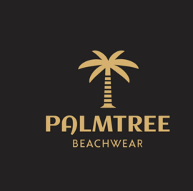 Palmtree neoprene bikini S