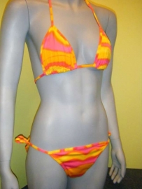 H&D halter bikini  S 36 of M 38 oranje