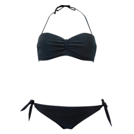 BKNBZ Basic Black bandeau bikini 36 38 42