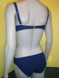 Rebecca swimwear bikini 40C blauw/wit