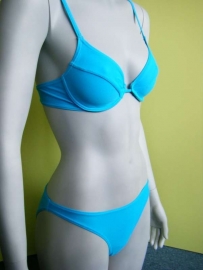 beugel bikini blauw maat 36