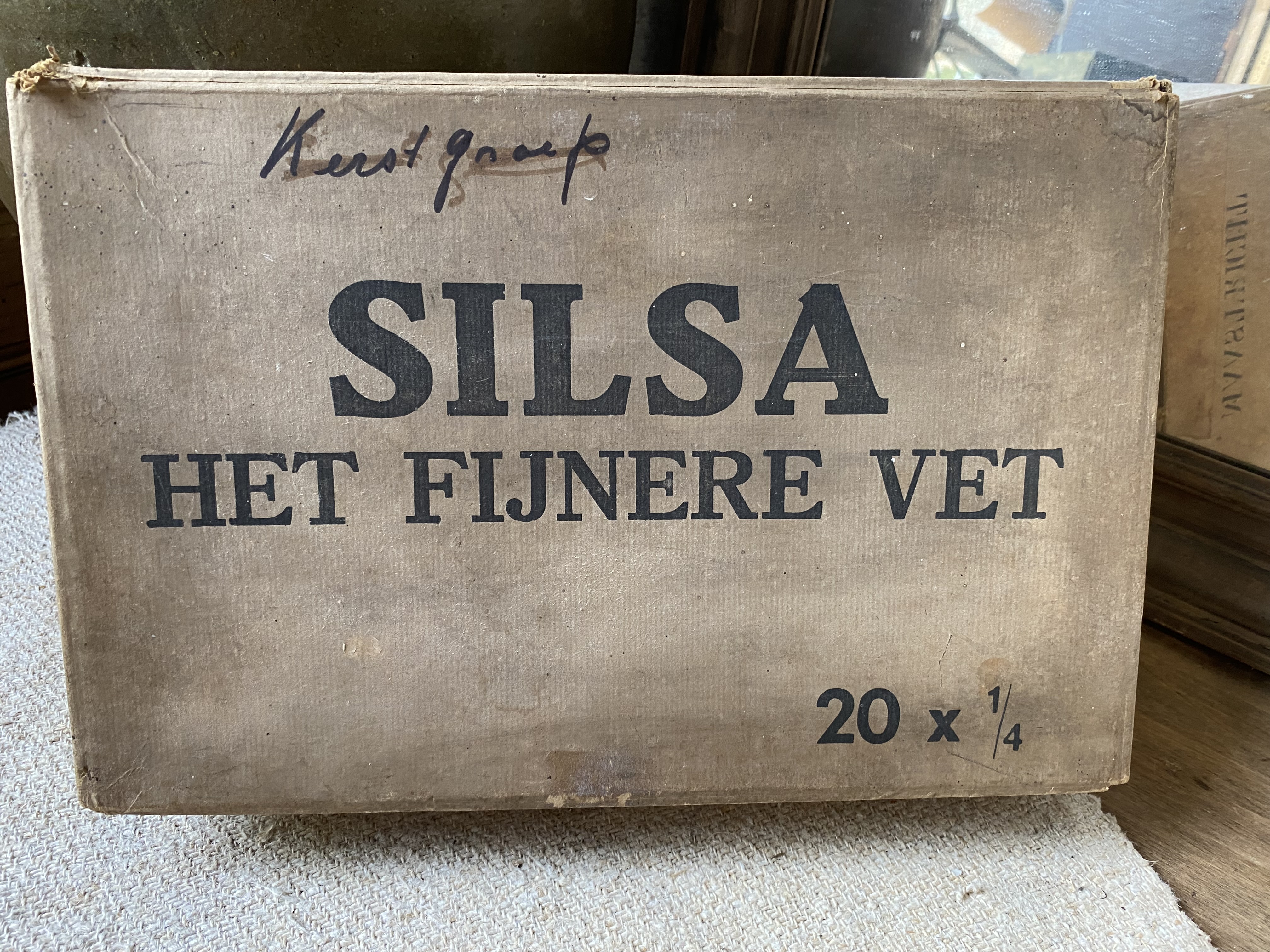 Kartonnen doos Silsa Vet