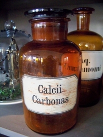 Apothekersfles Calcii Carbonas