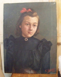 Meisjesportret uit 1898