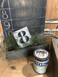 Oud score bordje
