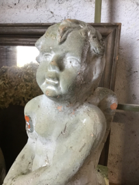 Terra Cotta Engel op zuil