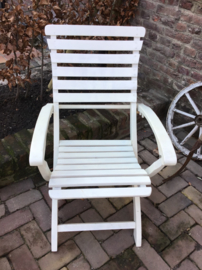 Oude tuinstoelen